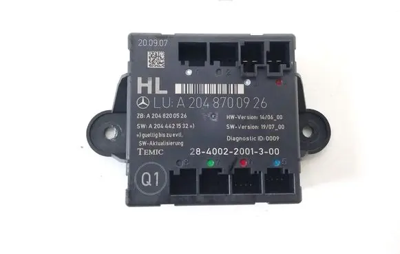 Mercedes-Benz C W204 Door control unit/module A2048700926