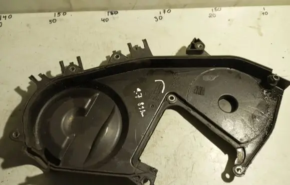 Opel Astra H Timing belt guard (cover) 897376243 316987460
