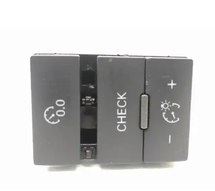 Panel lighting control switch