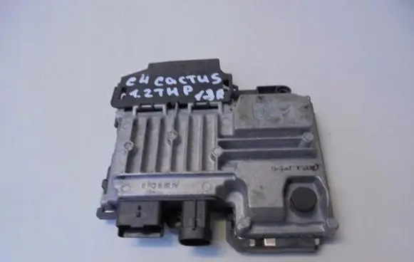 Citroen C4 Cactus Engine start stop button switch
