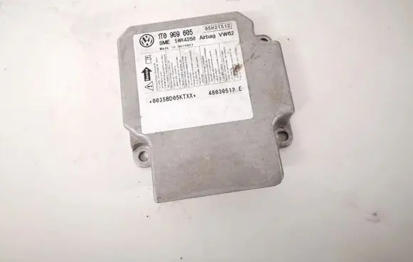 Volkswagen Touran I Airbag control unit/module 1T0909605 5WK43150
