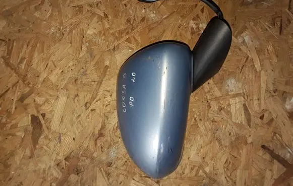 Opel Corsa D Front door electric wing mirror 468435664