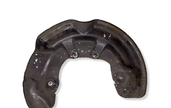 Audi A6 S6 C6 4F Front brake disc dust cover plate 4F06615312A