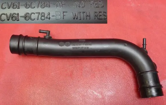 Ford Fiesta Turbo air intake inlet pipe/hose CV616C784AF