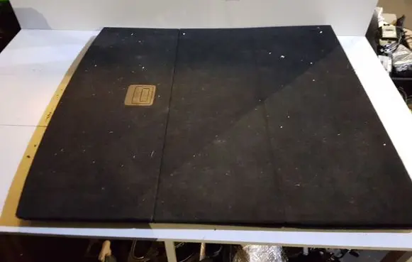 Volkswagen PASSAT B6 Trunk/boot floor carpet liner 3C9863463