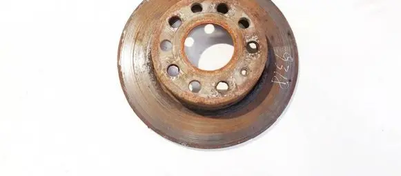 Volkswagen Touran I Rear brake disc neventiliuojamas