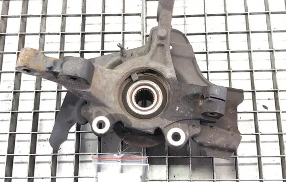 Front wheel hub spindle knuckle