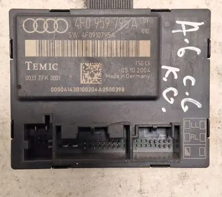 Audi A6 S6 C6 4F Door control unit/module 4F0910795A 4F0959795A 0033TFK0001