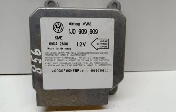 Volkswagen Golf IV Airbag control unit/module 1J0909609 46980306 5WK42800