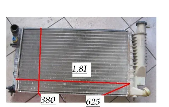 Citroen Xsara Coolant radiator CT052002
