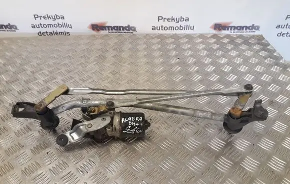 Nissan Almera N16 Front wiper linkage and motor