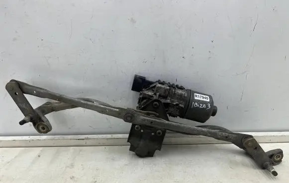 Seat Ibiza III (6L) Front wiper linkage and motor 6l1955023g 039024163 6q2955119a