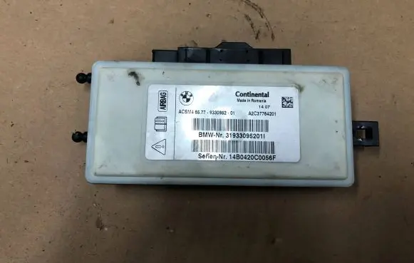 BMW 6 F12 F13 Airbag control unit/module 319330952011 14B0420C0056F A2C37764201