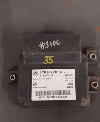 Volkswagen PASSAT CC Hand brake control module 3c8907801c