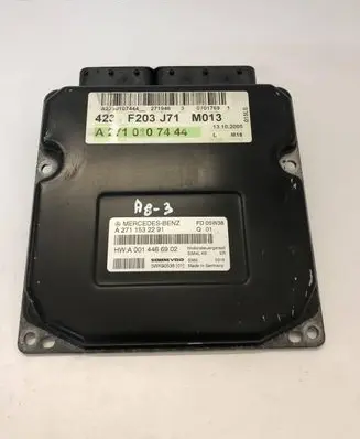 Mercedes-Benz C W203 Engine control unit/module A2711532291 A0014466902 5WK90538