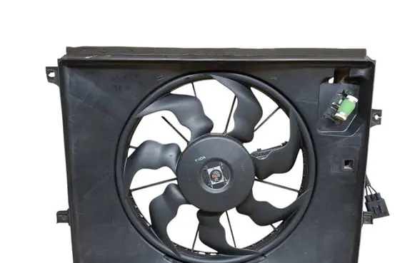 Electric radiator cooling fan