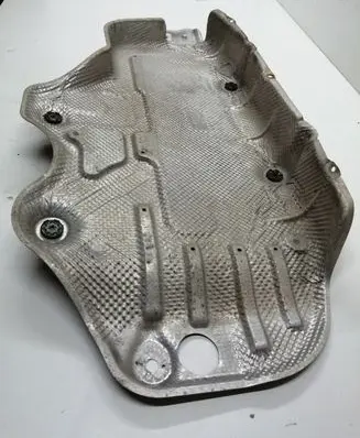 Volkswagen Sharan Exhaust heat shield 7N0825711A