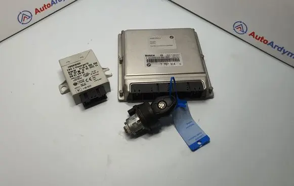 BMW 5 E39 Engine ECU kit and lock set 0281010314 7787314 13617787314