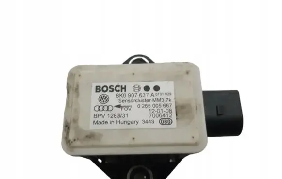 ESP acceleration yaw rate sensor
