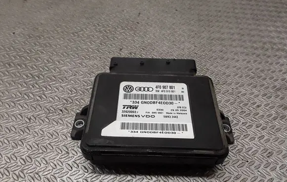 Audi A6 S6 C6 4F Hand brake control module 4F0907801 4F0910801 5WK32443