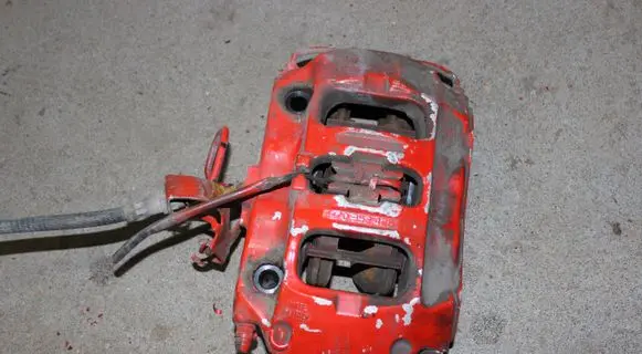 Porsche Panamera (970) Rear brake caliper 970352425 20A249051B