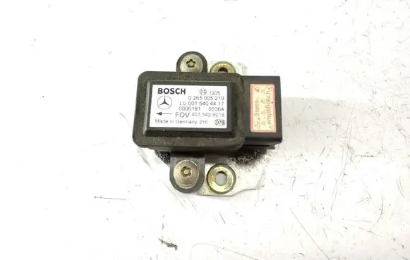Mercedes-Benz A W168 ESP acceleration yaw rate sensor 0265005219 0015429018 0015404417
