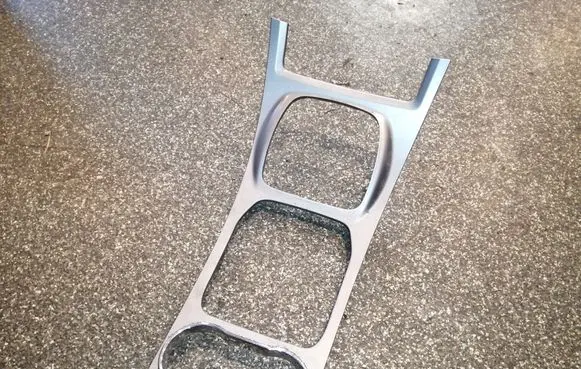 Gear shifter surround trim plastic