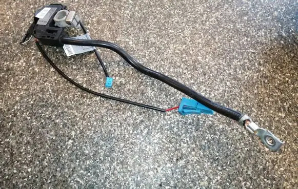 BMW 1 E81 E87 Negative earth cable (battery) 9215953