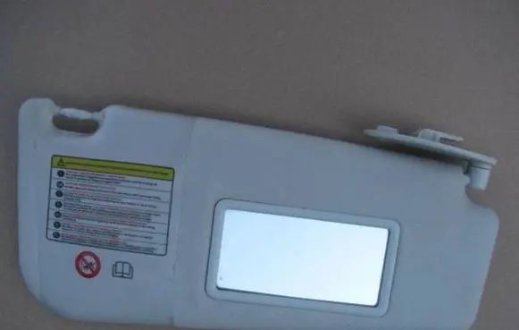 Fiat Punto Evo Sun visor