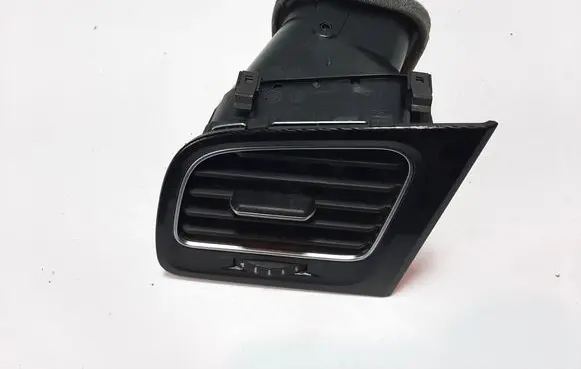 Dashboard air vent grill cover trim