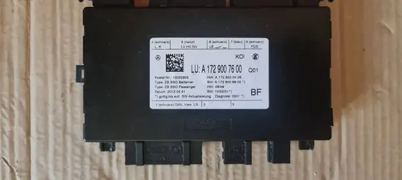 Mercedes-Benz C W204 Seat control module A1729007600-MERC 1729007600