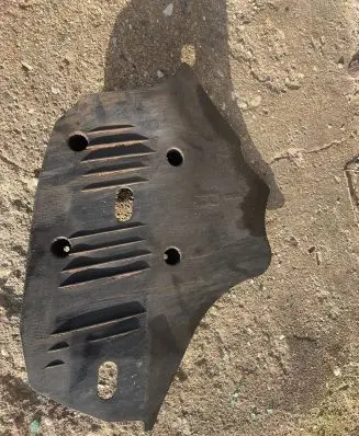 BMW 4 F36 Gran coupe Rear underbody cover/under tray 6796138
