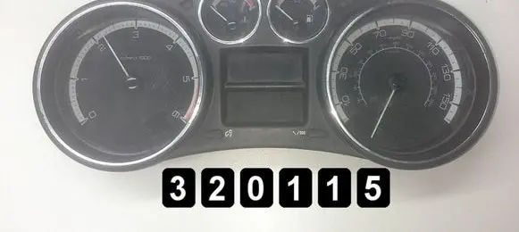 Peugeot 308 Speedometer (instrument cluster) 503001550615