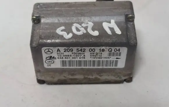 Mercedes-Benz CLK A209 C209 ESP acceleration yaw rate sensor A2095420018 10098515074
