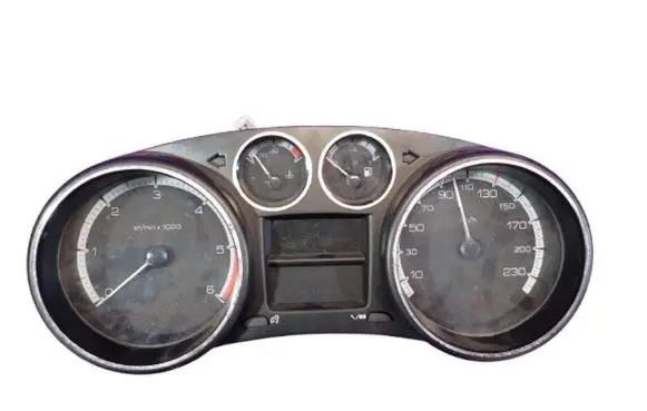 Peugeot 308 Speedometer (instrument cluster) 9665107480