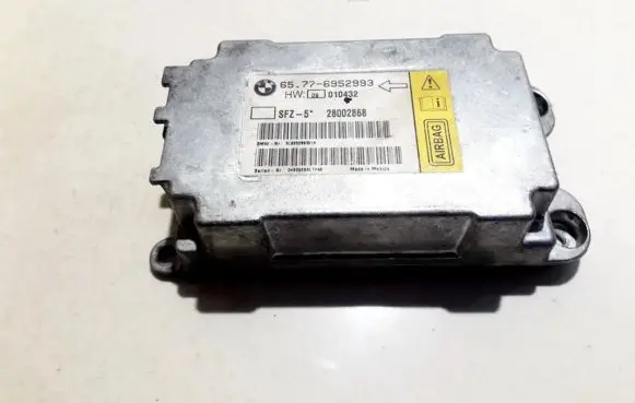 BMW 5 E60 E61 Airbag control unit/module 65776952993 28002868