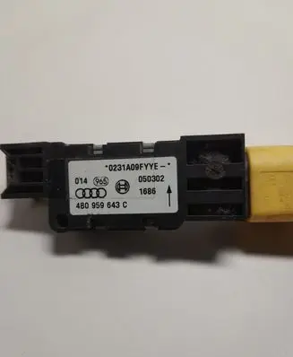 Audi A6 S6 C5 4B Airbag deployment crash/impact sensor 4B0959643C