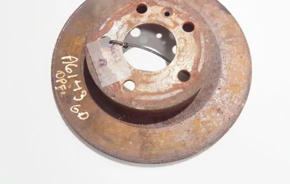 Opel Zafira A Rear brake disc neventiliuojamas
