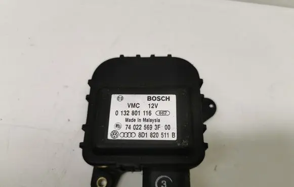 Audi A4 S4 B5 8D Intake manifold valve actuator/motor 0132801116 8D1820511B