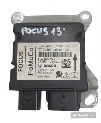 Ford Focus Airbag control unit/module CM5T14B321CA 0285011126 6100432049BD