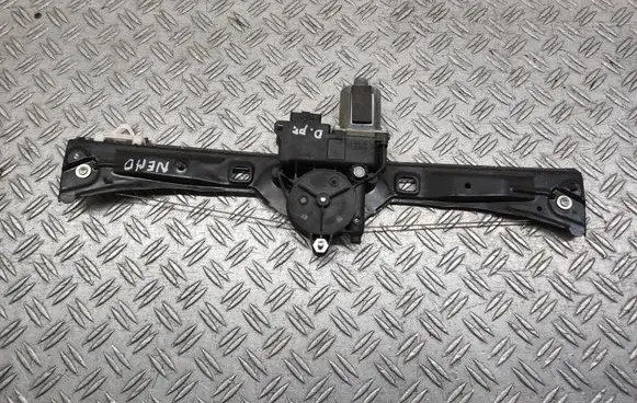 Citroen Nemo Front door window regulator with motor 
