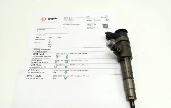 Ford Kuga II Fuel injector CV6Q9F593AA 0445110489