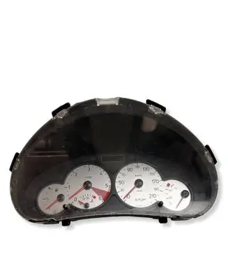 Peugeot 206 Speedometer (instrument cluster) 9651740480 000643507
