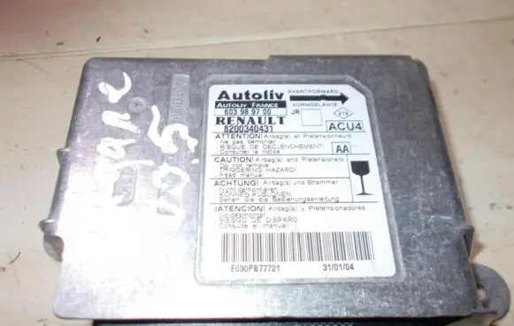Renault Scenic II - Grand scenic II Airbag control unit/module 603989700 8200340431