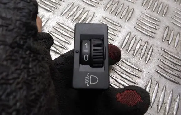 Citroen C4 I Picasso Headlight level height control switch 96366692 96384422 96384422XT