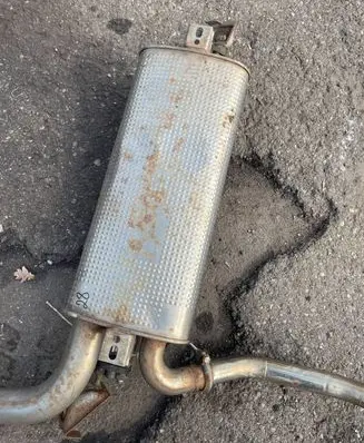Renault Laguna III Muffler/silencer 201000011R