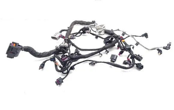 Volkswagen Polo VI Engine installation wiring loom 05C971610D 5Q0906379