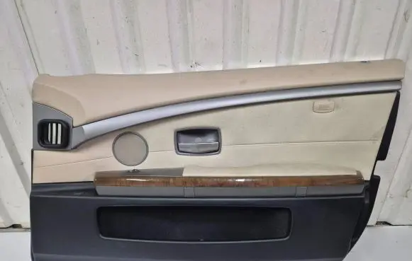 BMW 7 E65 E66 Front door card panel trim
