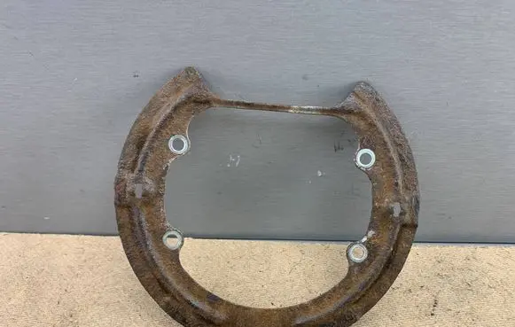BMW 7 E65 E66 Rear brake disc plate dust cover 34216777837 34216752491 6752491