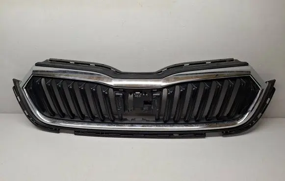 Skoda Octavia Mk4 Front bumper upper radiator grill 5E3853761